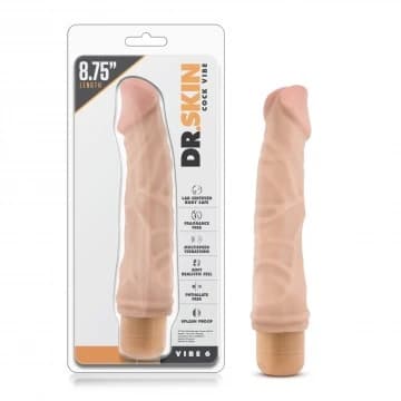 a Dr. Skin- Cock Vibe # 6 - Beige - imagen 1