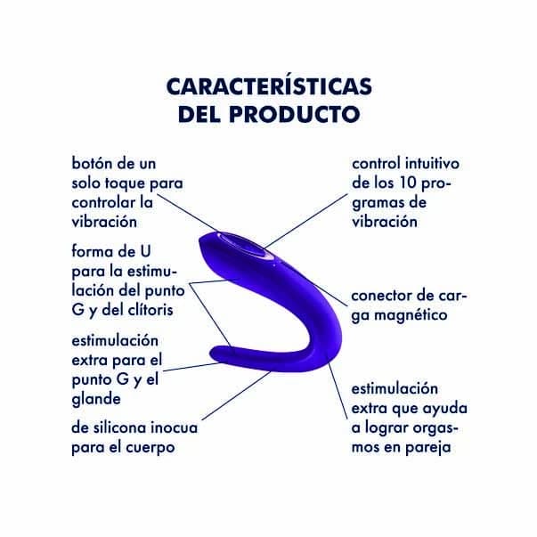 A-vibrador Satisfyer Doble Classico Vibe - imagen 2