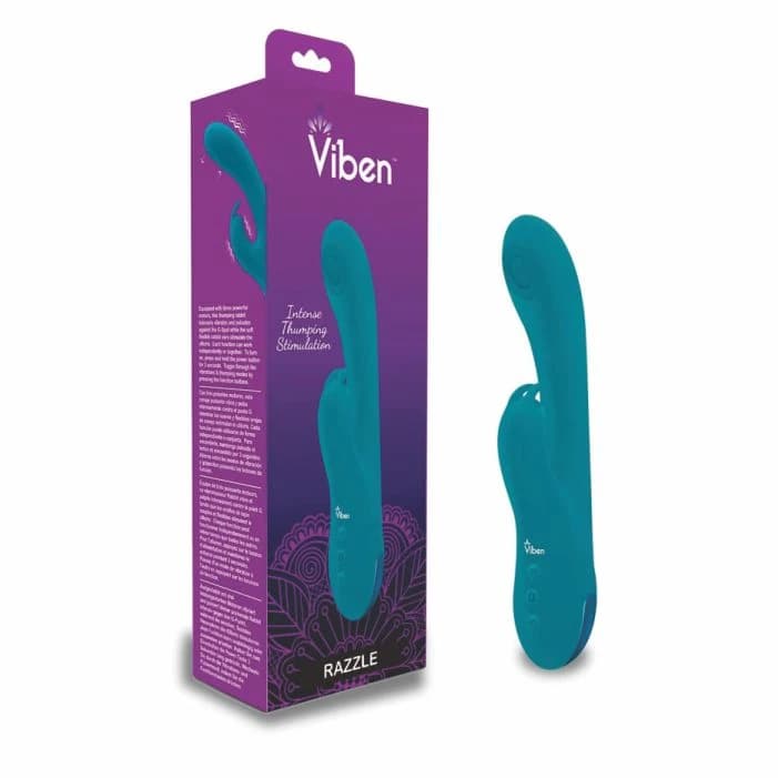 a Vibrador Viben Razzle 10 Funciones Poderosas - imagen 1