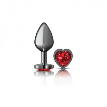 Consolador Tapones de Metal Corazon Rojo - imagen 2