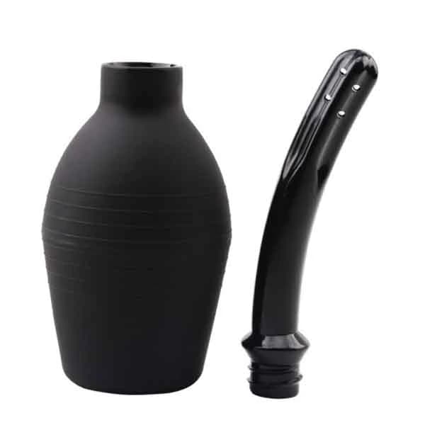 Consolador Enema Black Mont Curvo - imagen 2
