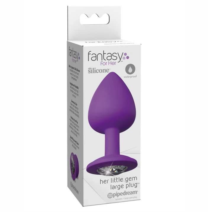 Consolador Fantasy Pequeña Gema Purpura - imagen 1