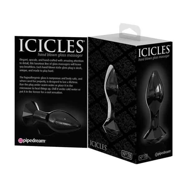 Consolador Icicles de Vidrio N°78 - imagen 3