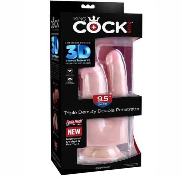 A-consolador Doble King Cock Plus 9 - imagen 1