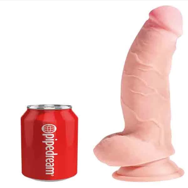 A-consolador King Cock Plus 9 Con Testiculos - imagen 3