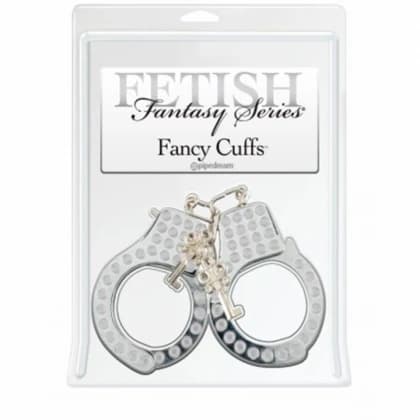 Fetish Cuffs de Lujo Plateado - imagen 1