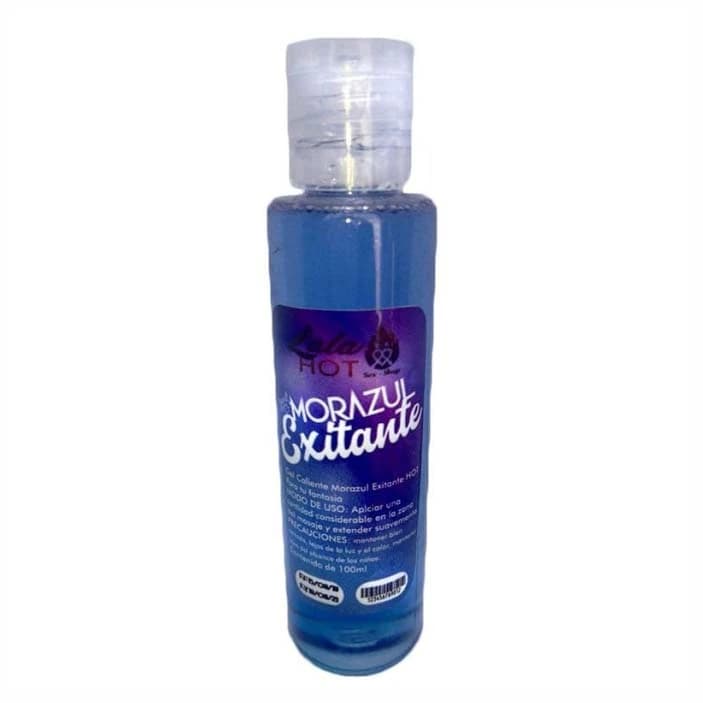 Lubricante Sabor Mora Zul Exitante - imagen 3