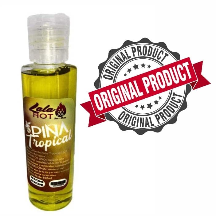 Lubricante Hot Sabor Piña Tropical - imagen 2