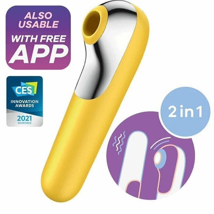 Vibrador Satisfyer Dual Love Dorado - imagen 2
