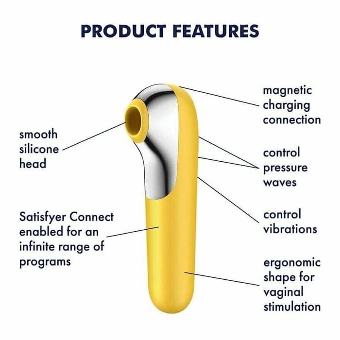 Vibrador Satisfyer Dual Love Dorado - imagen 3