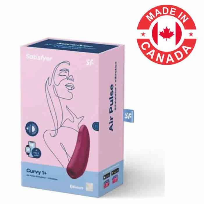 A-vibrador Satisfyer Inteligente Curvo 1 Rojo - imagen 1
