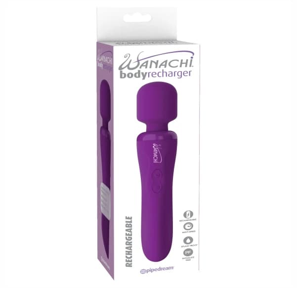 Vibrador Wanachi Body Violeta - imagen 1