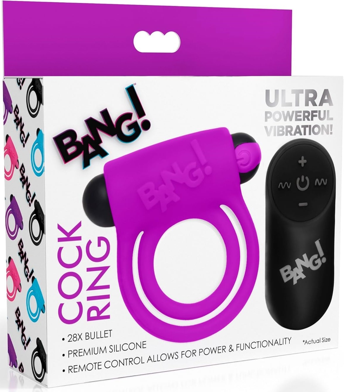 Anillo Retardante Vibrador Con Control Remoto  - imagen 1