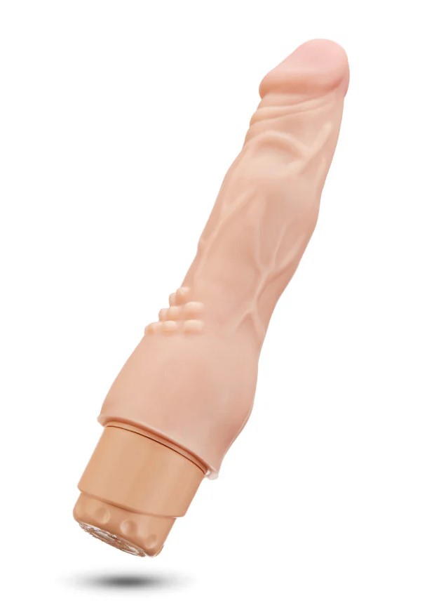 Vibrador Realista Dr. Skin- Cock Vibe #4- Beige - imagen 3