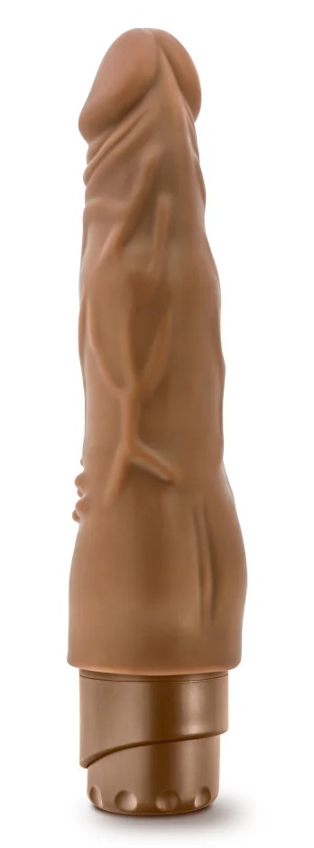 Vibrador Realista Dr. Skin -cock Vibe # 4 Mocha - imagen 3