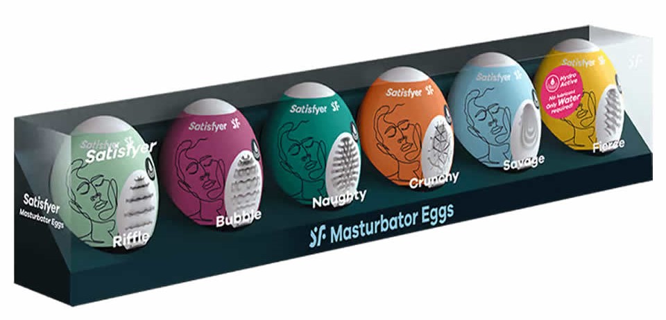 Huevos Acariciadores Juego de 6  - imagen 2