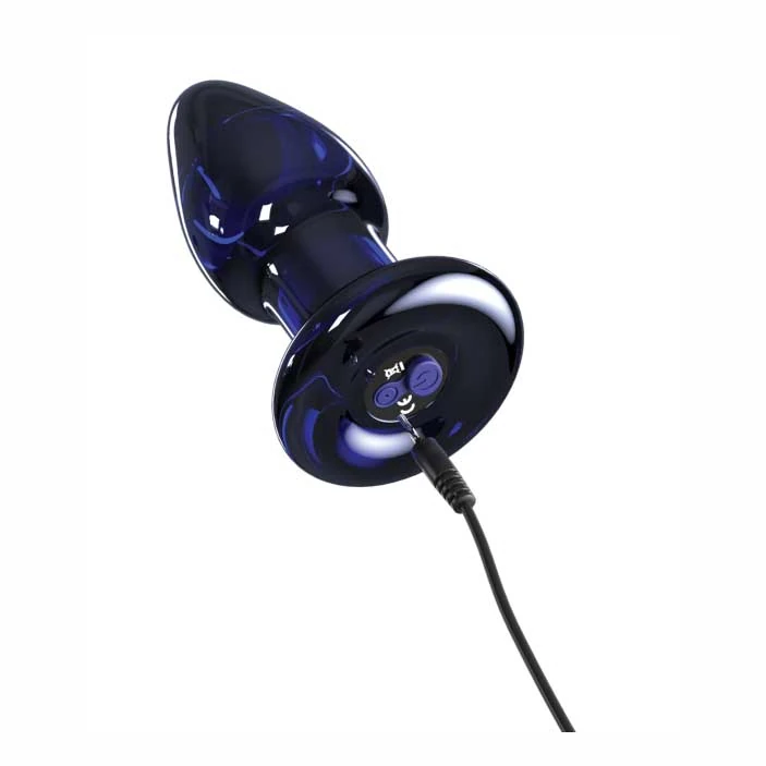 A-vibrador Icicles Vidrio Azul n° 85 - imagen 2