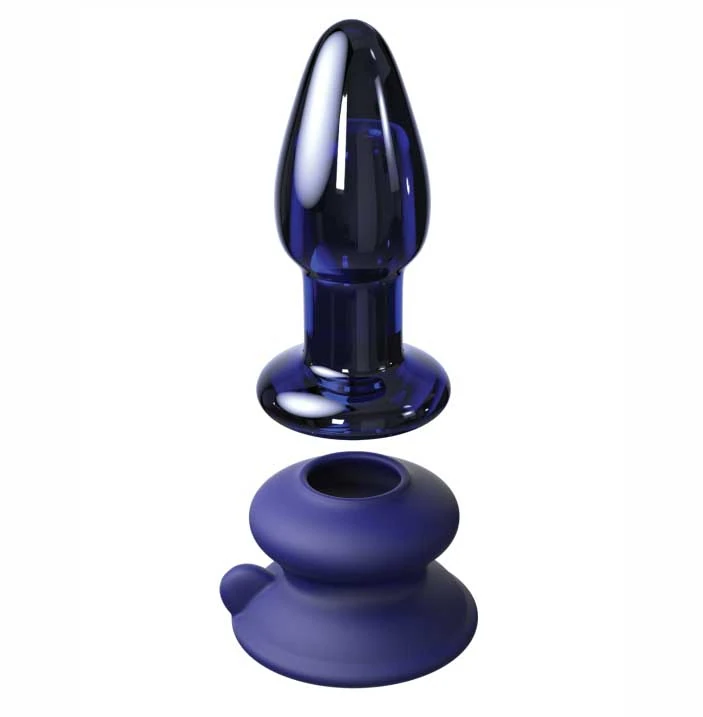 A-vibrador Icicles Vidrio Azul n° 85 - imagen 3