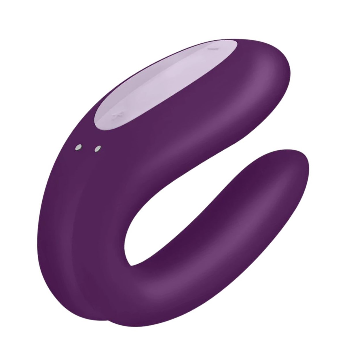 Vibrador Multiorgasmico Satisfyer Inteligente Doble Joy Lila - imagen 1