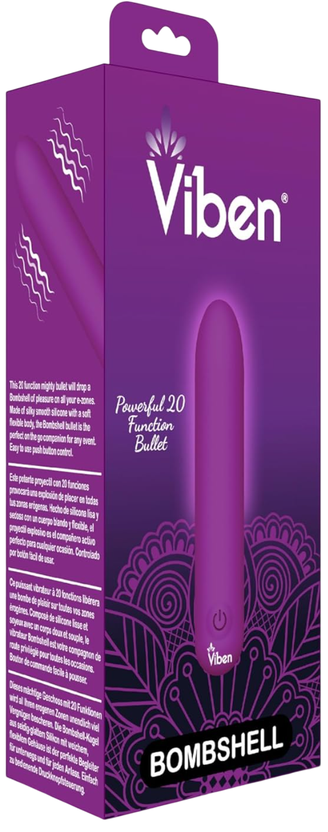 Vibrador Viben Poderosa De 20 Funciones - imagen 1