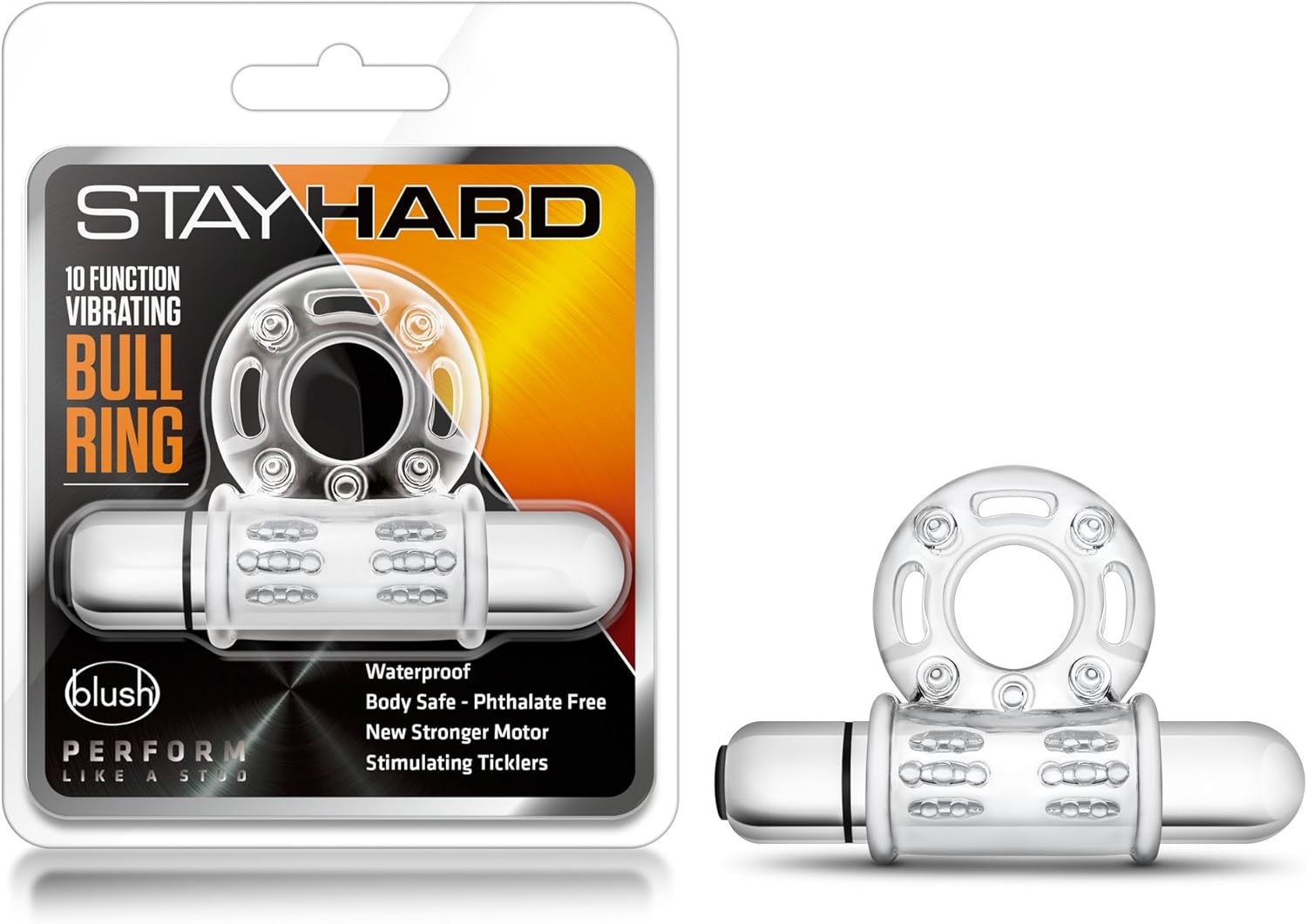 Anillo Retardante Vibrador Stay Hard 10 Funciones - imagen 2