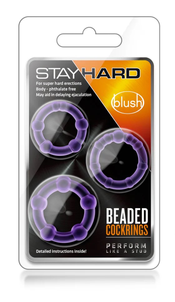 ANILLO RETARDANTE MORADO TRANSPARENTE - imagen 1