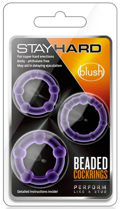 ANILLO RETARDANTE MORADO TRANSPARENTE - imagen 1