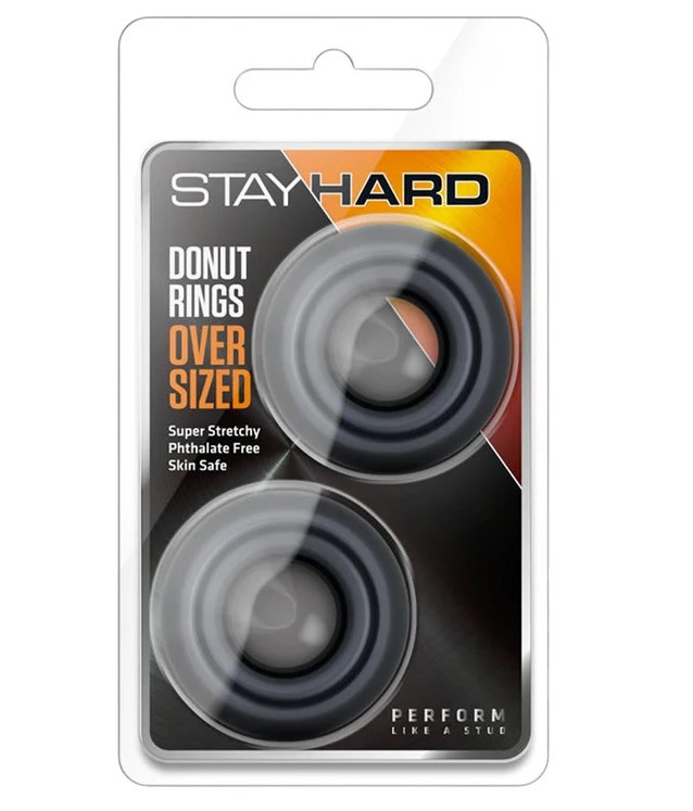 ANILLOS RETARDANTE DE DONUT STAY HARD - imagen 1