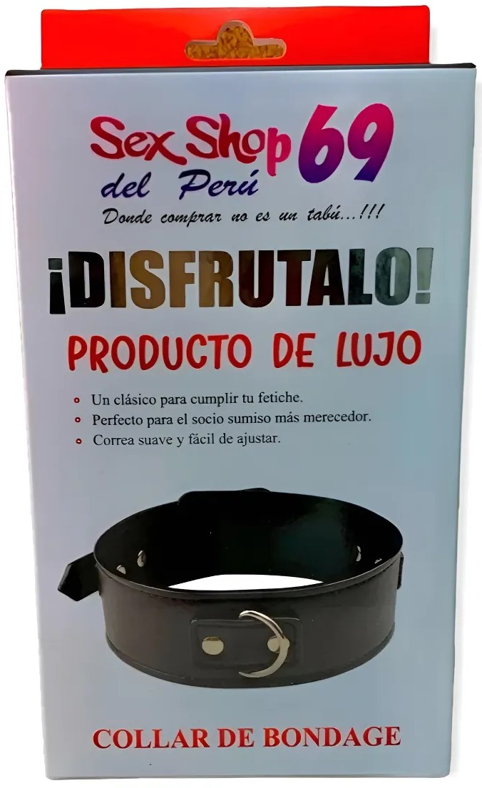 Collarin Cuero de Medianoche - imagen 1