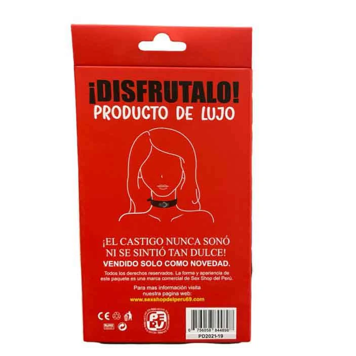 A-collarin Cuero de Medianoche - imagen 2