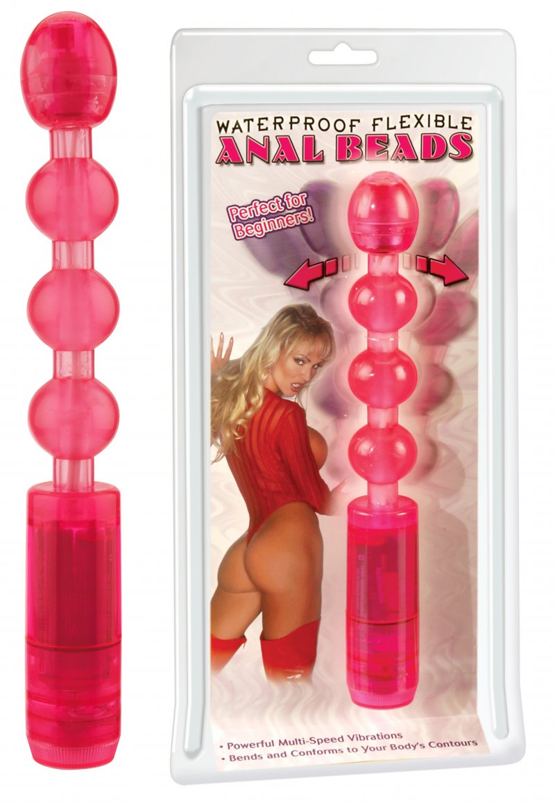 Bolas Chinas Realistas Vibrador Flexible Rojo - imagen 3