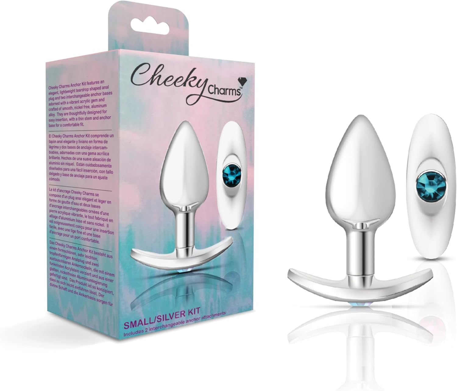 Consolador Tapones de Metal Piedra Acrilica - imagen 3