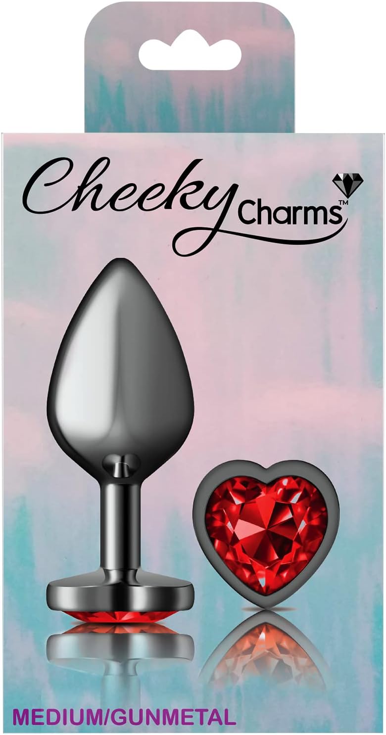 Consolador Tapones de Metal Corazon Rojo - imagen 1