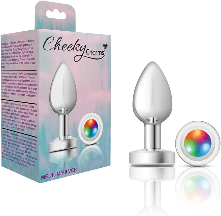 Consolador Tapones Multicolores Luminosos - imagen 3