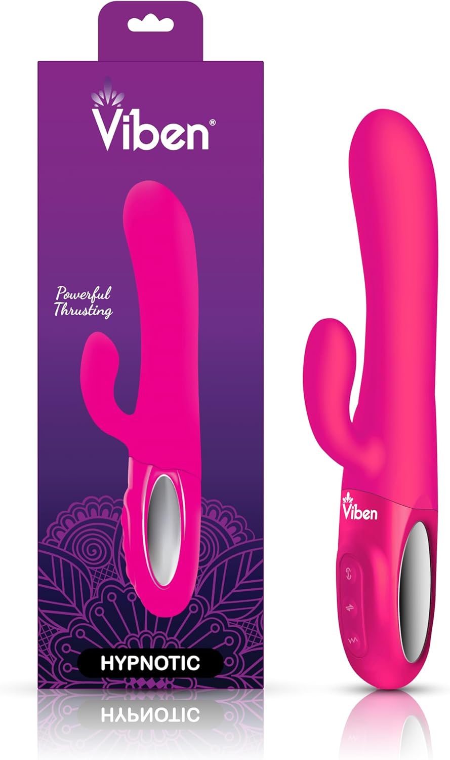 Vibrador Multiorgásmico Rabbits Realista Viben Fucsia - imagen 2