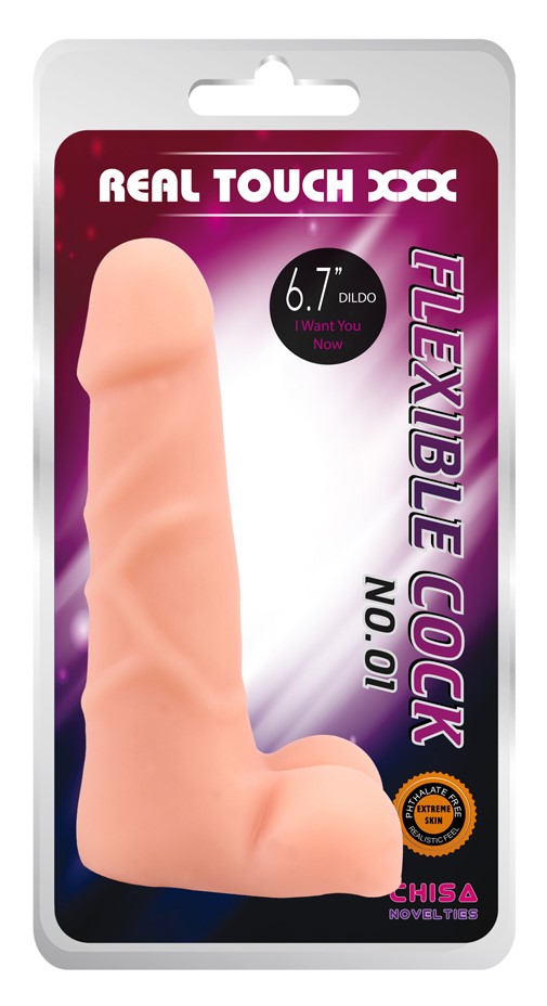 Consolador Realista Real Touch Xxx Flexible 6.7 - imagen 1