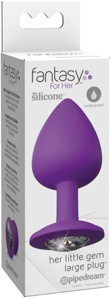 Consolador Fantasy Pequeña Gema Purpura - imagen 1