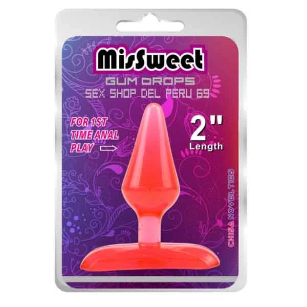 Consolador Miss Sweet 2° Rojo Transparente - imagen 1
