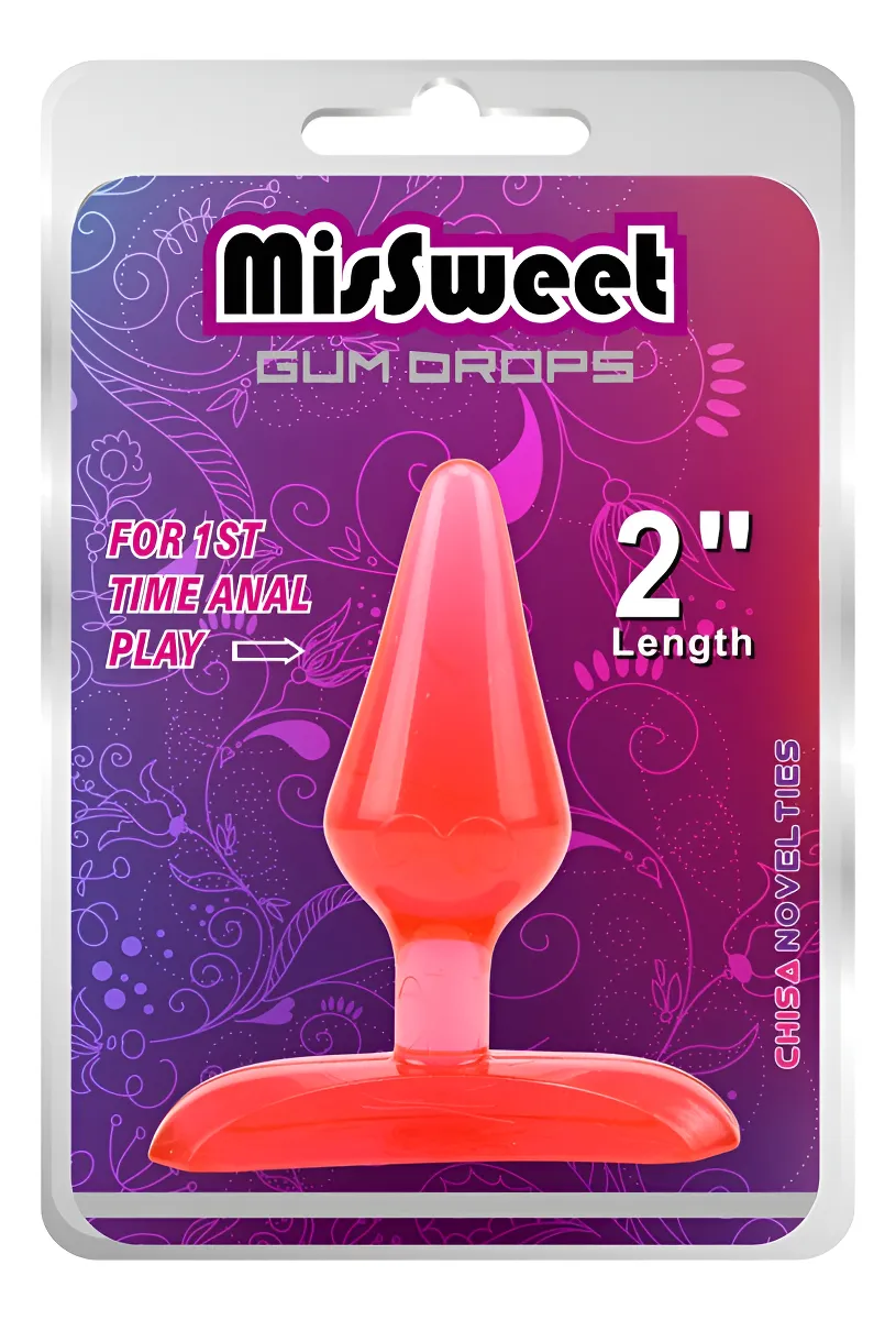 Consolador Miss Sweet 2° Rojo Transparente - imagen 1
