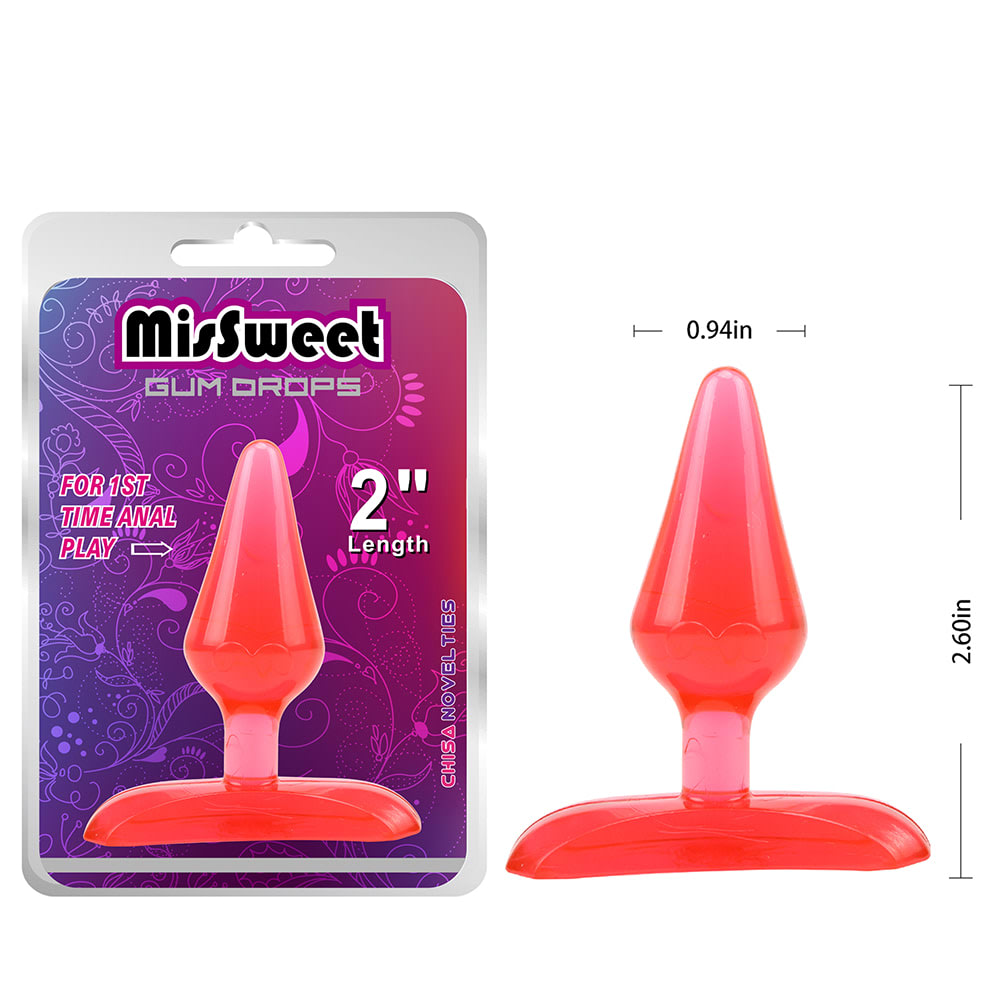 Consolador Miss Sweet 2° Rojo Transparente — miniatura 5