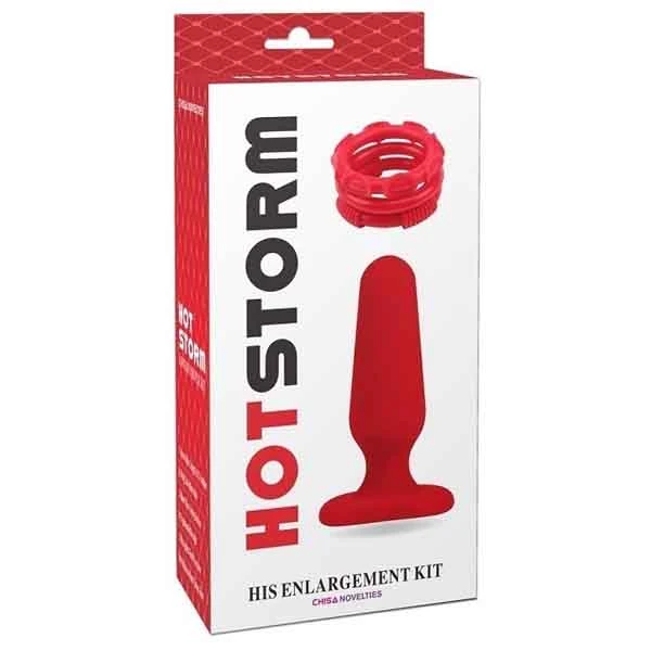 Consolador Hot Storm Kit Agrandador - imagen 1