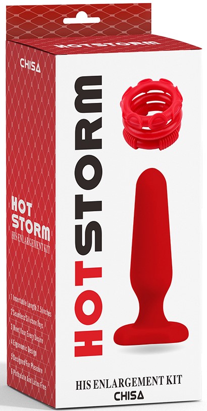 Consolador Hot Storm Kit Agrandador - imagen 1