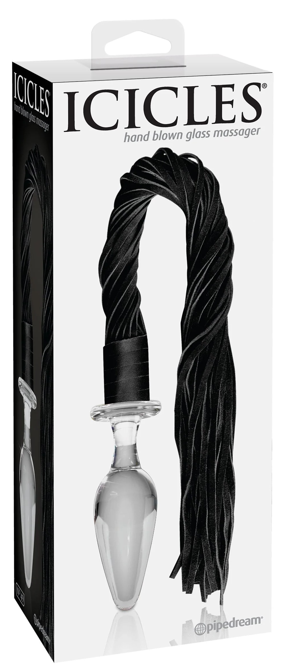 Consolador Icicles n° 49 Clear - imagen 1