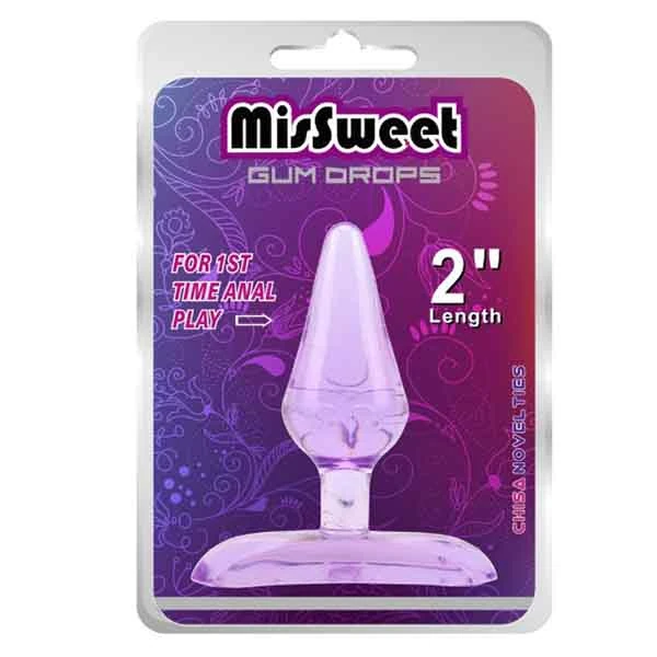 Consolador Miss Sweet 2° Rosa Transparente - imagen 1