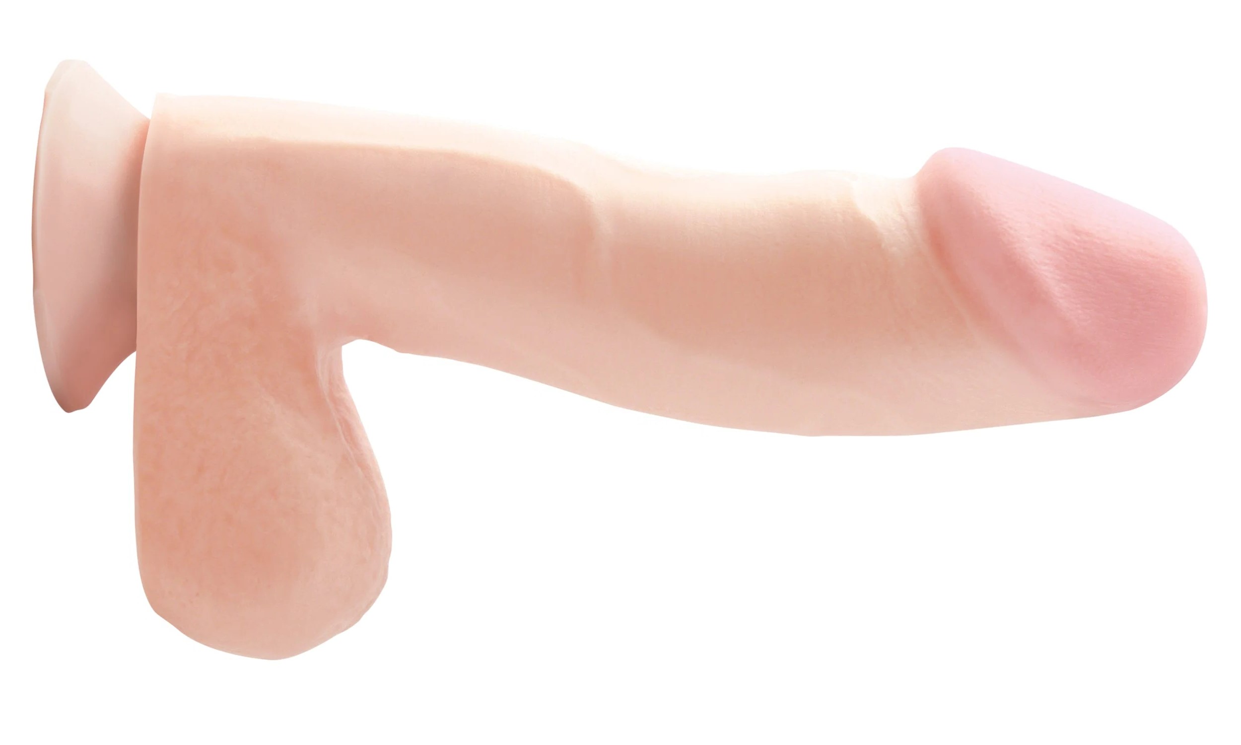 Consolador Realista Basix Rubber 6.5 Con Bolas - imagen 3