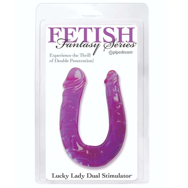 Consolador Doble Estimulador Purpura - imagen 1