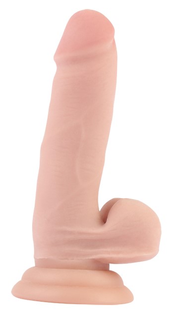 Consolador Realista Con Bolas el Ojo Alegre - imagen 1