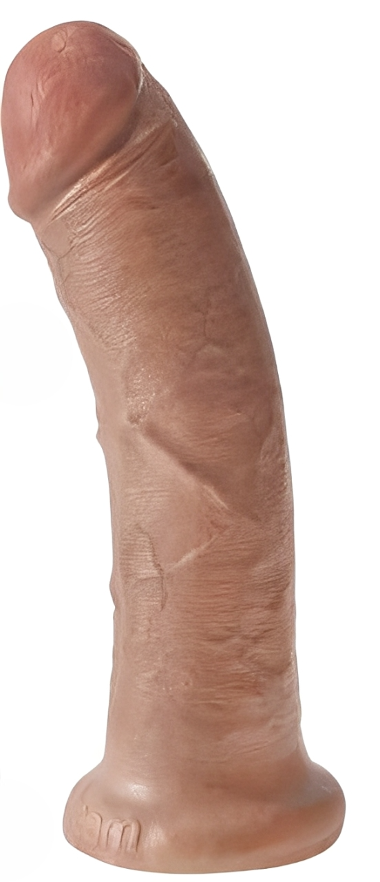 Consolador Realista Gigante King Cock 8 Bronceado - imagen 2