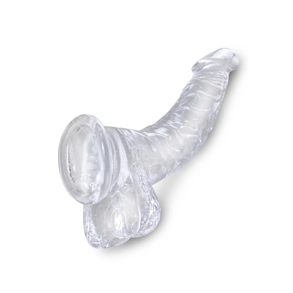 B-consolador King Cock Clear 7.5 Con Testiculo - imagen 3