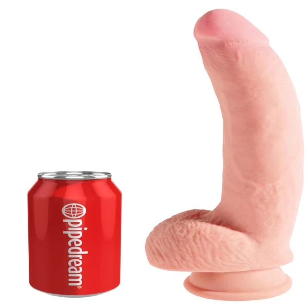 A-consolador King Cock Plus 10 Con Testiculos - imagen 2